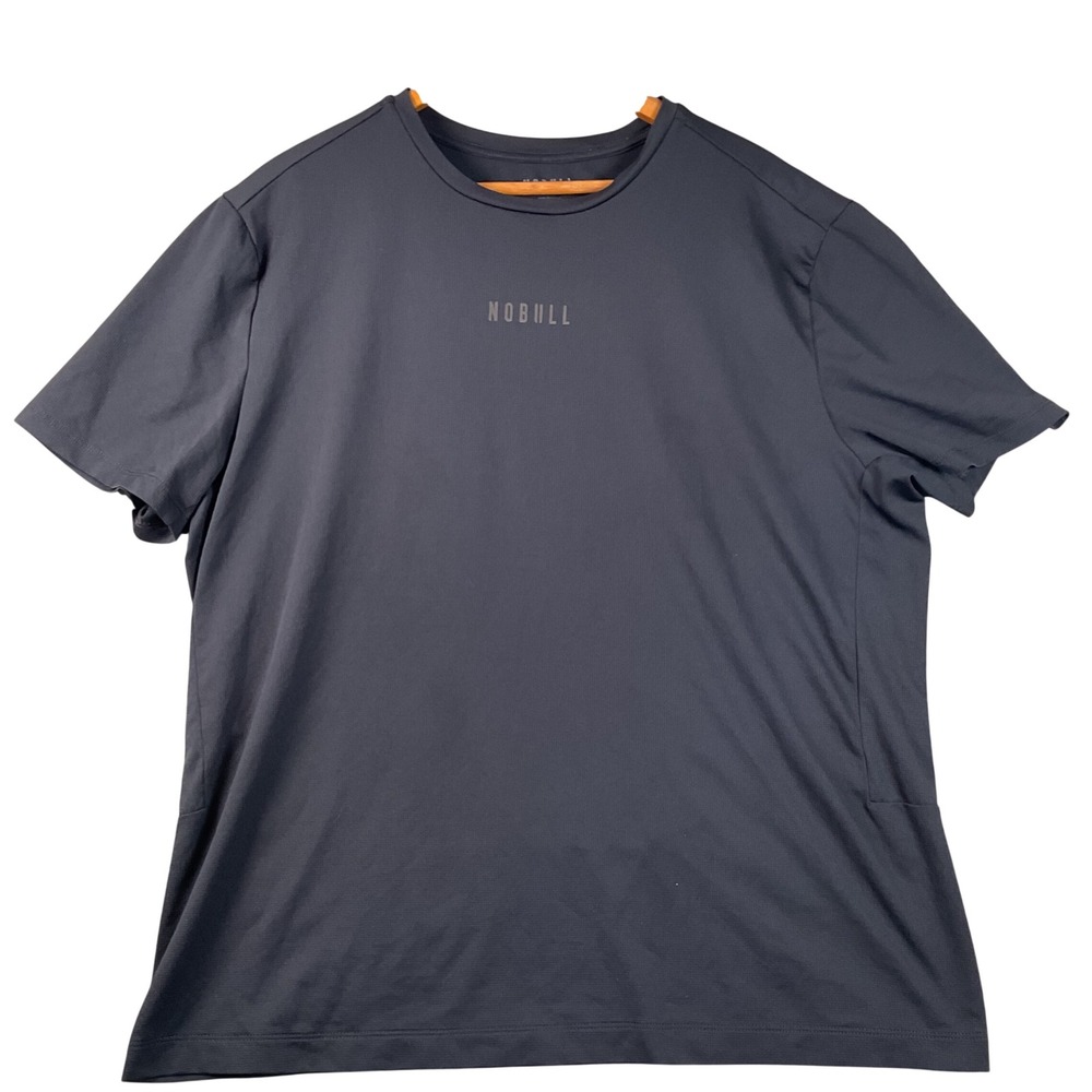 NOBULL Training T-Shirt Mens XL Black Excellent Recycled Polyester Activewear